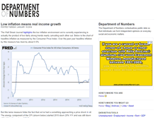 Tablet Screenshot of deptofnumbers.com